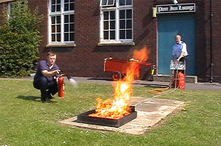 Staff Fire Training for company employees